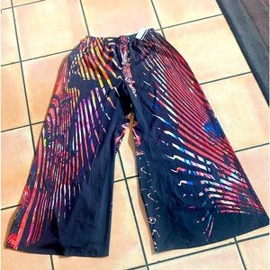 Dilemma New York Colorful Wide Pants